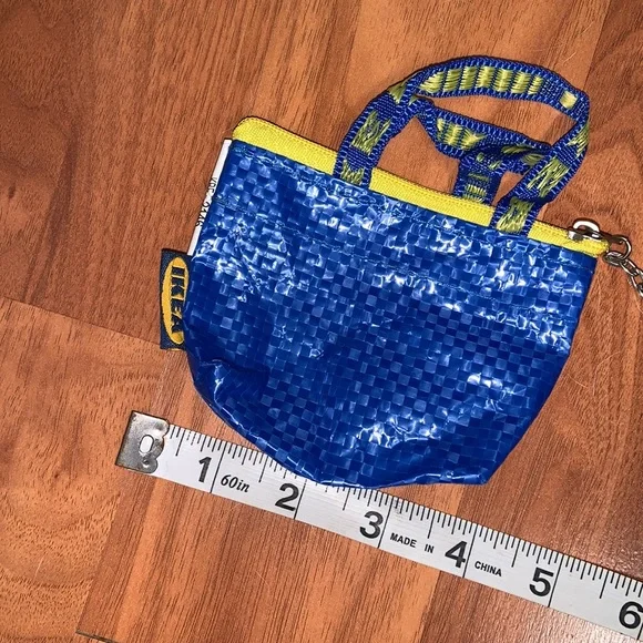 NWT IKEA Knölig Coin Purse Charm Keychain - Picture 3 of 7